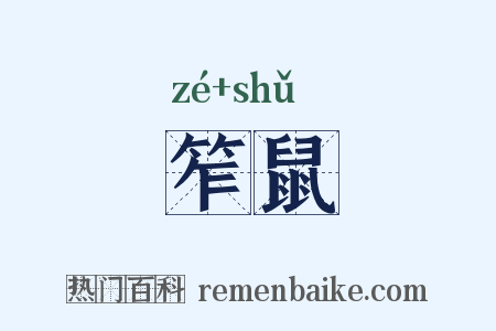 笮鼠是什么意思的图片